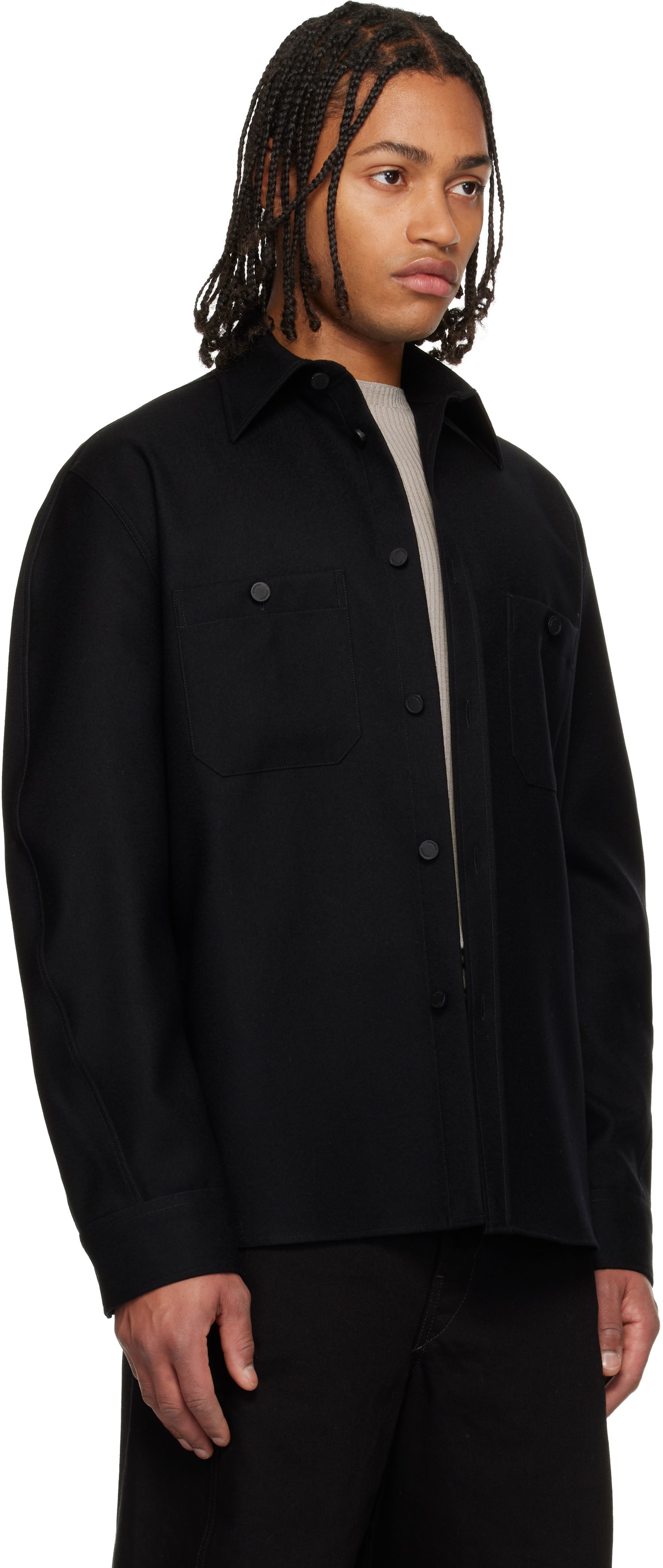 Риза Givenchy Couture Seam Shirt Черно | BM615714XM001, 1