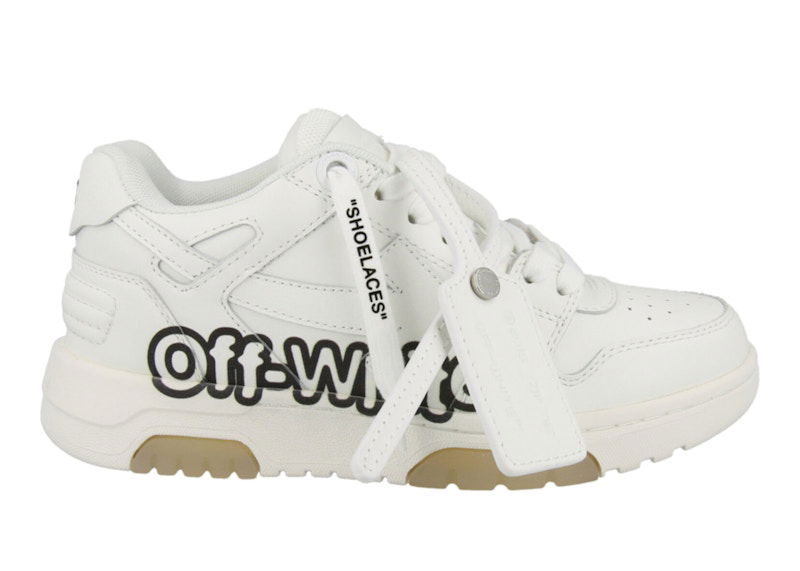 Кецове и обувки Off-White Out Of Office OOO "" Low Tops White Black W Бяло | OWIA259SLEA0010110, 0