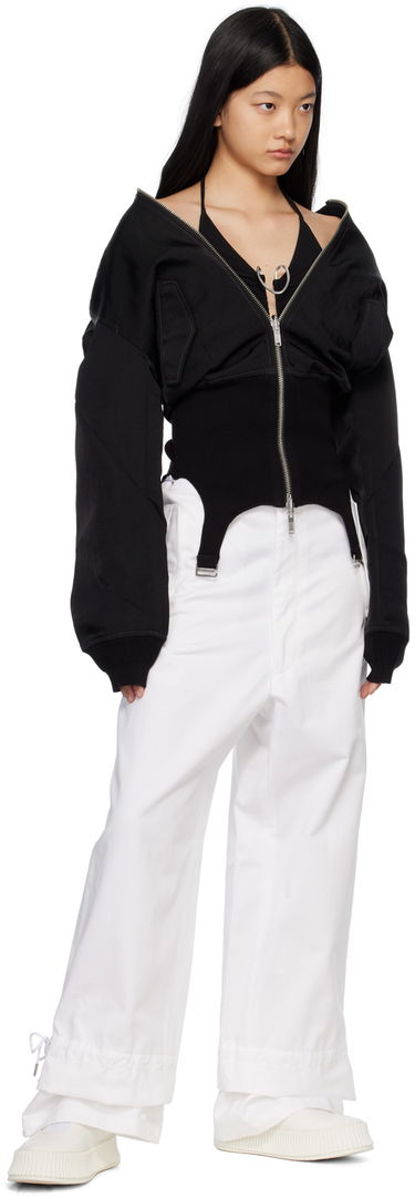 Карго панталони Dion Lee Dion Lee Eyelet Tie Trousers Бяло | A2273R22, 3