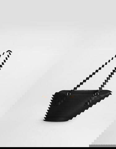 Голяма пазарска чанта Dolce & Gabbana Dolce & Gabbana Capri Crow's Nest Leather Tote Bag Черно | BB7815AK27480999, 2