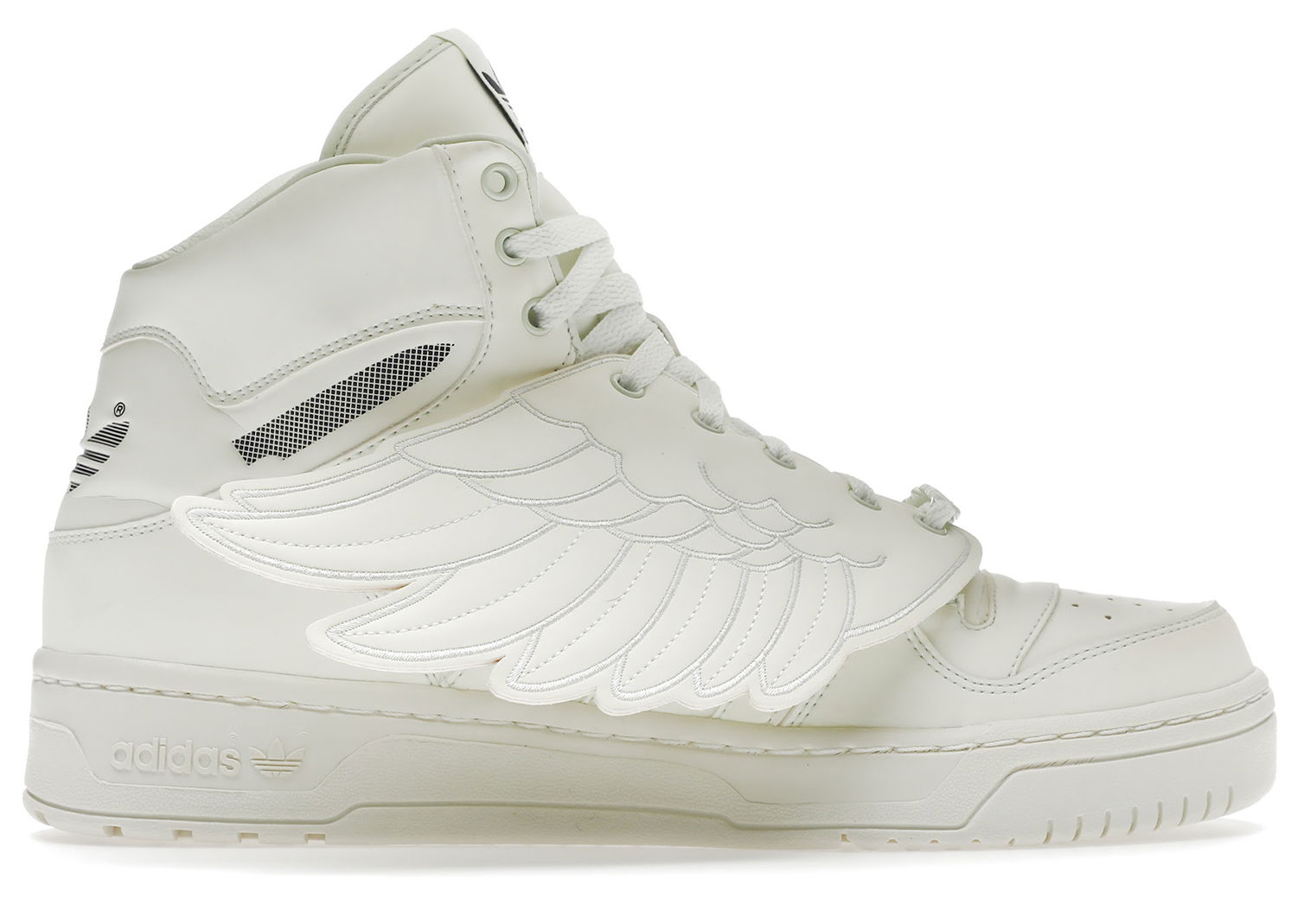 Кецове и обувки adidas Originals JS Wings Glow-in-the-Dark Бяло | G43736, 0