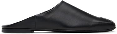 Кецове и обувки Courrèges Courrèges Heritage Leather Mules Черно | 125SCS108AG0030, 0