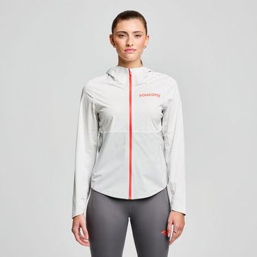 Ветровка Saucony Hurricane Waterproof Jacket Бяло | SAW800456-CD, 0