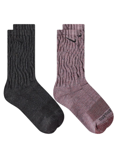 Чорапи Nike Everyday Plus Cushioned Crew Sock - 2 Pack Многоцветен | DQ6448-904
