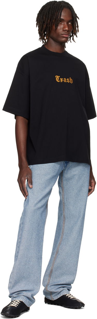 Тениска VETEMENTS VETEMENTS 'Trash' Embroidered T-Shirt Черно | UH76TR540B, 3