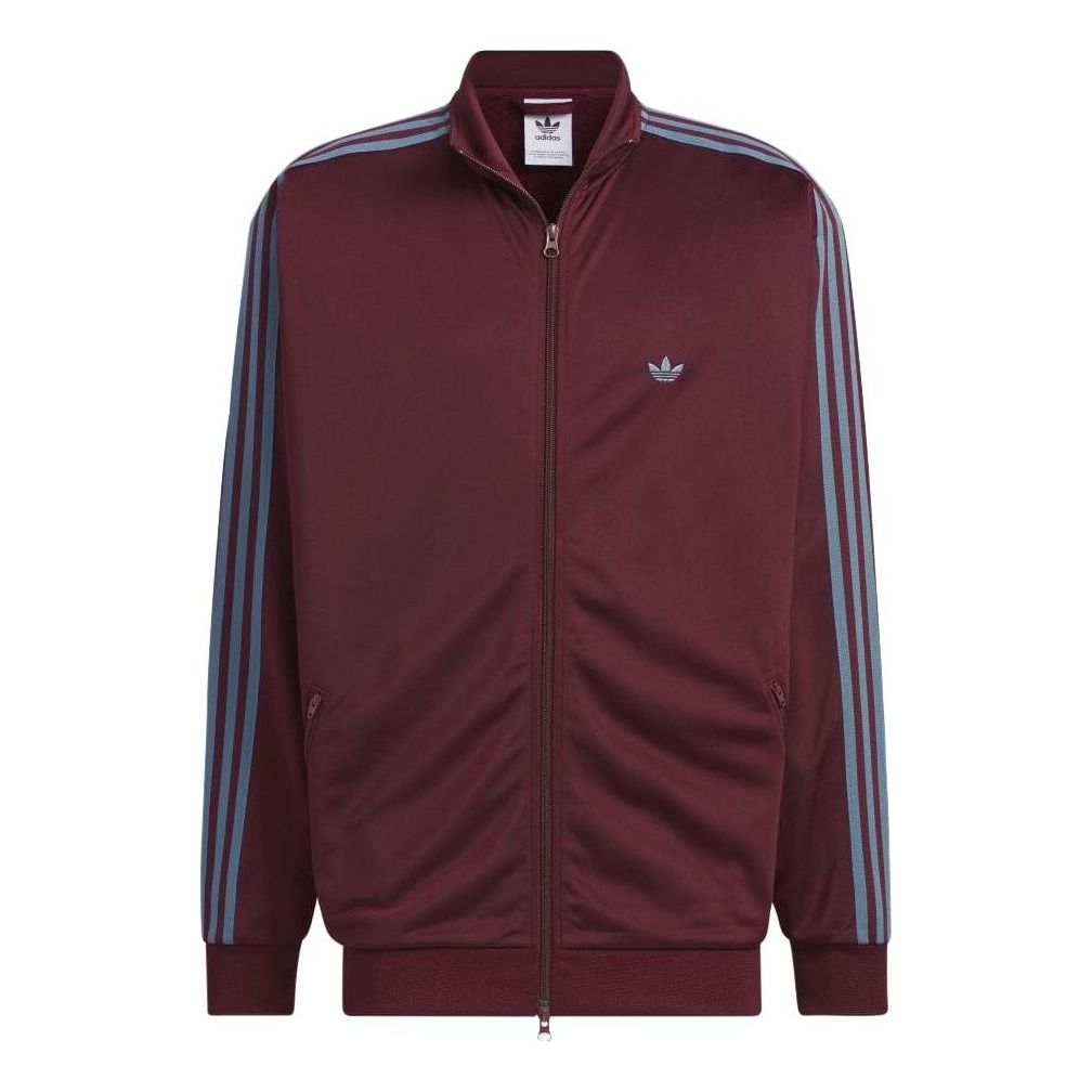 Яке бомбър adidas Originals Originals Beckenbauer Track Jacket Бургунди | IN1000, 0