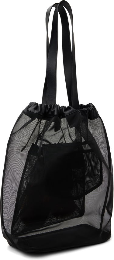Голяма пазарска чанта Simone Rocha Simone Rocha Carnation Pocket Tote Черно | BAG191F 0805, 2