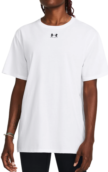 Тениска Under Armour Campus Oversize Short Sleeve T-Shirt Бяло | 1387193-100, 0