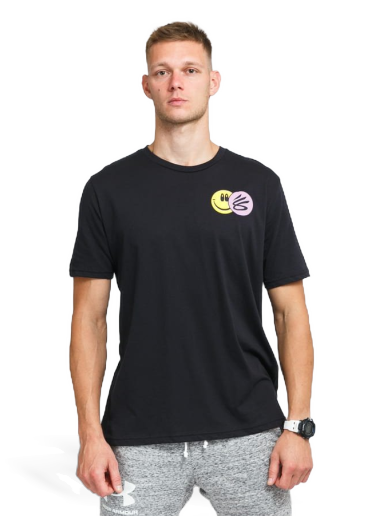 Тениска Under Armour Curry Hoop Vibes Tee Черно | 1366617-001