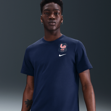 Тениска Nike Nike FFF Men's Soccer T-Shirt Тъмно синьо | HQ8428-492, 2