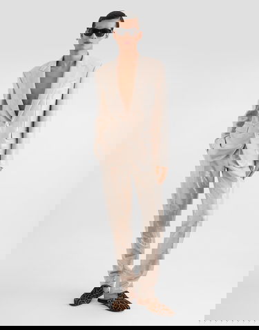 Яке Dolce & Gabbana Sicilia Single-breasted Light Jacket With Sequins Бежово | G2TV4TFLSIMM0121, 1