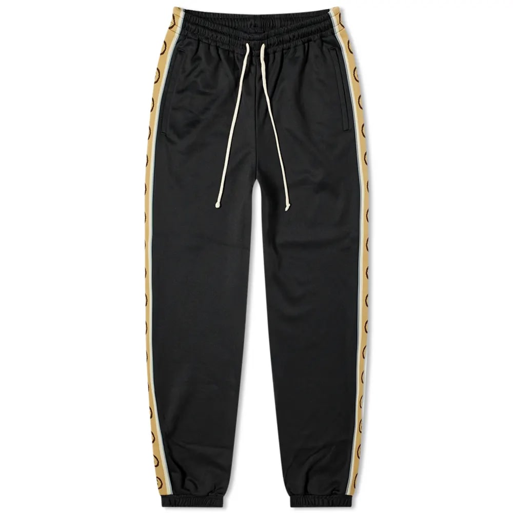 Спортни панталони Gucci Technical Jersey Taped Logo Track Pant Черно | 598858-XJBZ8-1082, 0