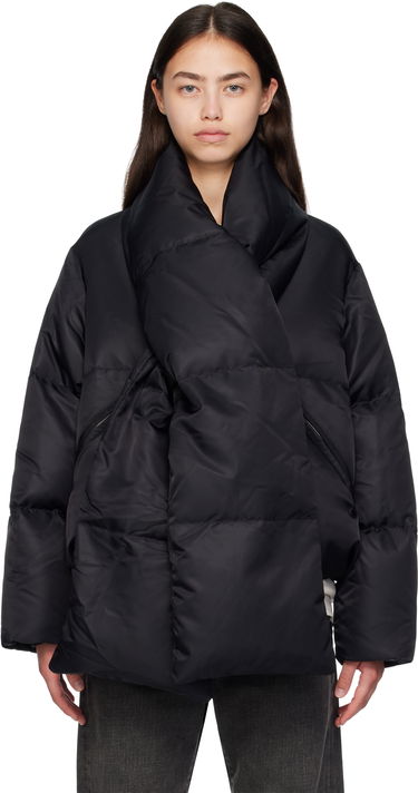 Пухо яке Maison Margiela MM6 Maison Margiela Scarf Down Jacket Черно | S52AM0332 M35257, 0
