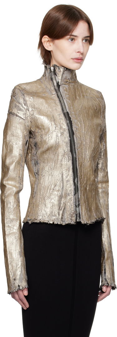 Яке Rick Owens Rick Owens Hollywood Gary Denim Jacket Металик | RP01E7701 SGMC, 1