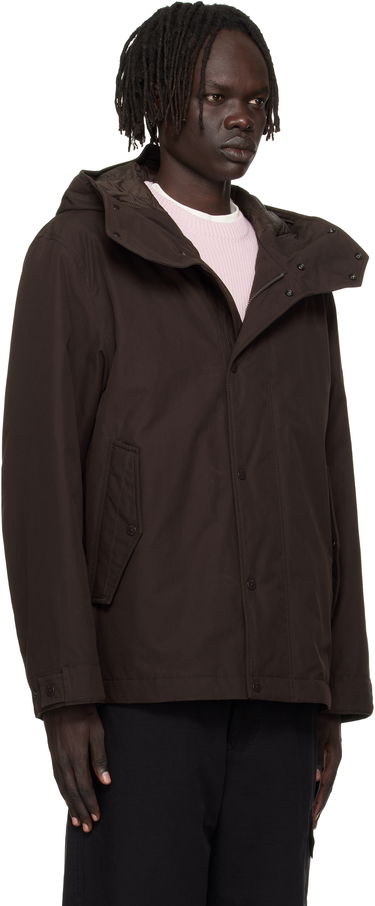 Парка Stone Island Stone Island Weatherproof Cotton Canvas Short Parka Кафяво | K2S15 4100105 S00F1, 1