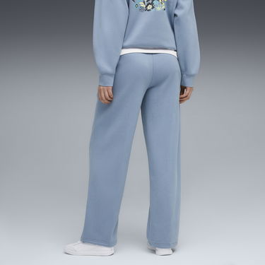 Спортни панталони Puma Essentials Nature 2.0 Comfort Logo Straight Leg Pants Синьо | 688081_34, 1