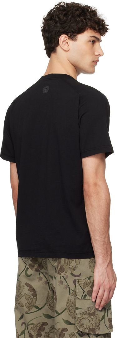 Тениска Stone Island Organic Cotton Jersey T-Shirt Черно | K1S15 2100020 S0081, 2