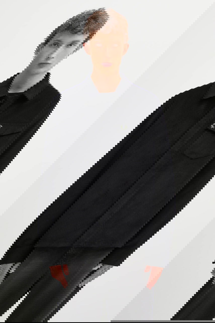 Риза Fred Perry Corduroy Shirt Regular Classic Collar Черно | M1717, 0