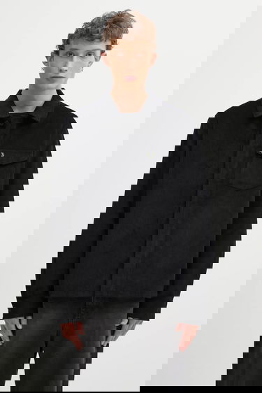 Риза Fred Perry Corduroy Shirt Regular Classic Collar Черно | M1717, 0