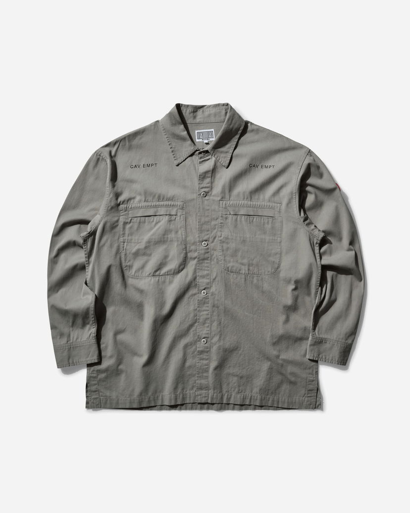 Риза Cav Empt Casual Shirt Сиво | CES26SH05 001