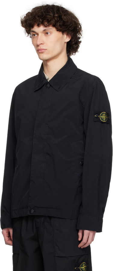 Ветровка Stone Island Stone Island Light Compact Touch Poly-TC Jacket Черно | K1S15 4100025 S0042, 3