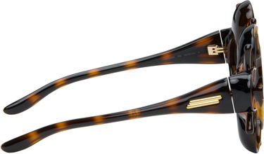 Слънчеви очила Bottega Veneta Peggy Flower Sunglasses Кафяво | BV1399S-008, 1