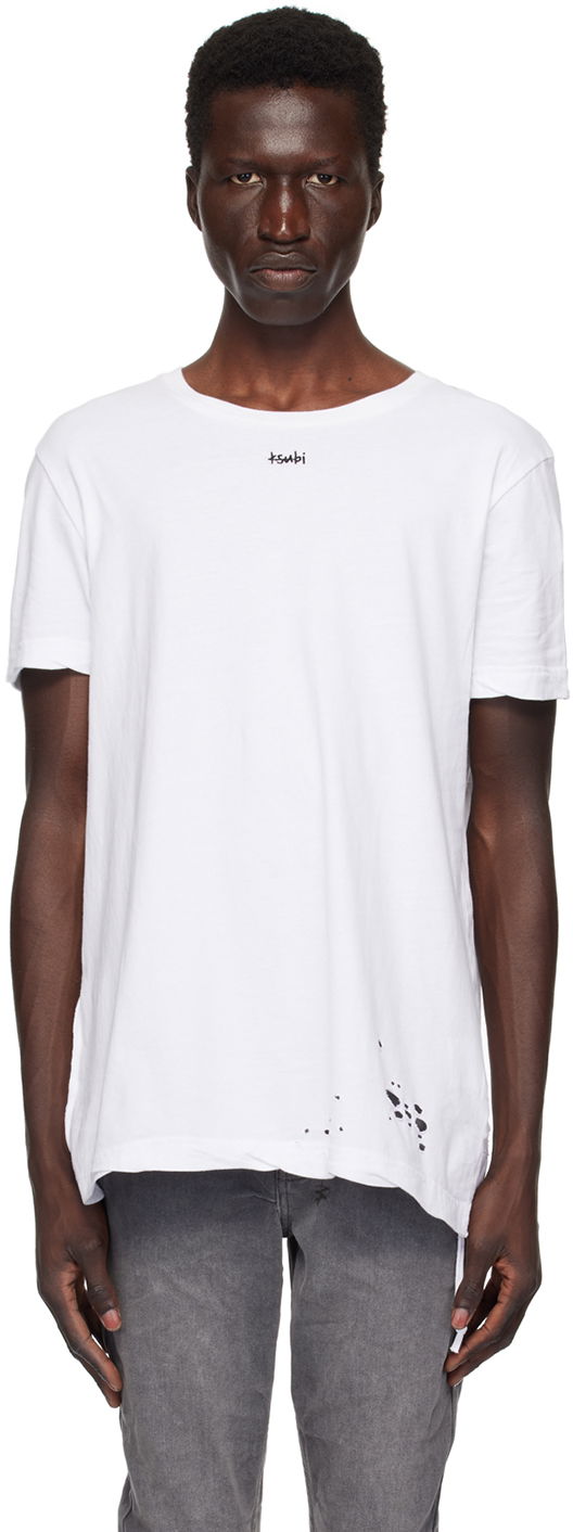 Тениска Ksubi White Sioux T-Shirt Бяло | MPF24TE011