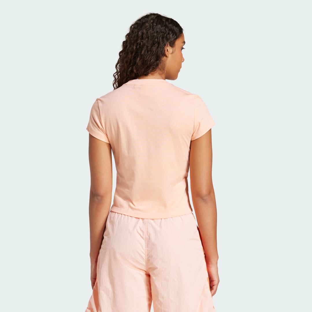 Тениска adidas Performance Slim T-Shirt Оранжево
 | JC8971, 1