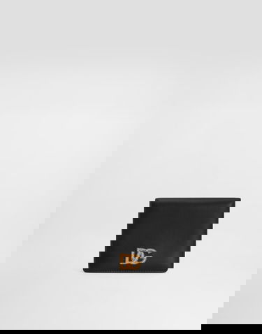 Портфейл Dolce & Gabbana Calfskin Wallet With Dg Logo Черно | BI3339AK27480999, 0