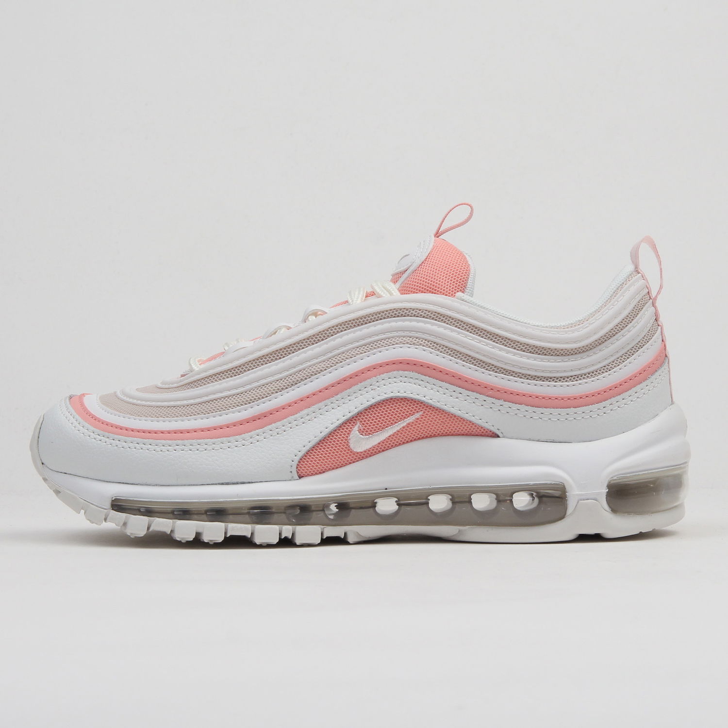 Кецове и обувки Nike Air Max 97 ''Bleached Coral'' W Бяло | 921733-104, 0