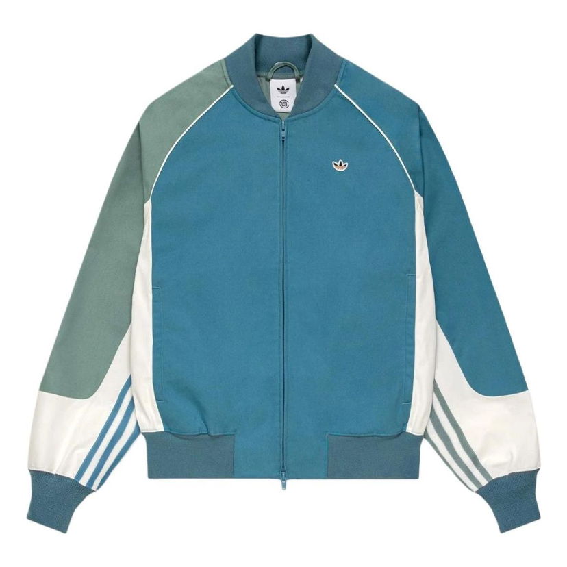Яке бомбър adidas Originals CLOT Track Jacket Синьо | IY6520