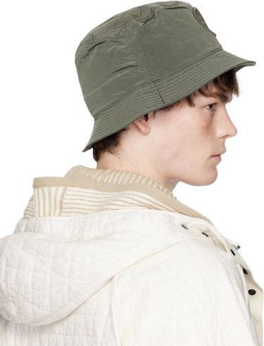 Шапка Stone Island Nylon Metal ECONYL Bucket Hat Зелено | K2S15 9100012 S0076, 4