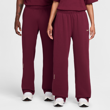 Спортни панталони Nike NOCTA Fleece CS Cuffless Pants Бургунди | FZ4675-638, 0