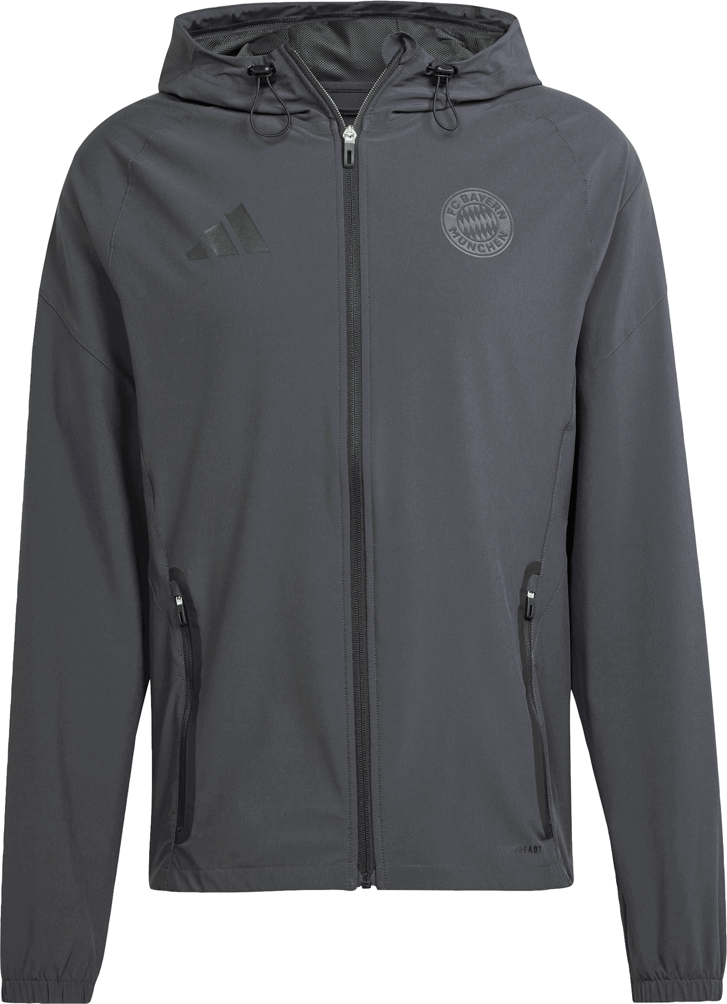 Комплект adidas Originals FC Bayern Munich Hooded Jacket Черно | jw4674, 1