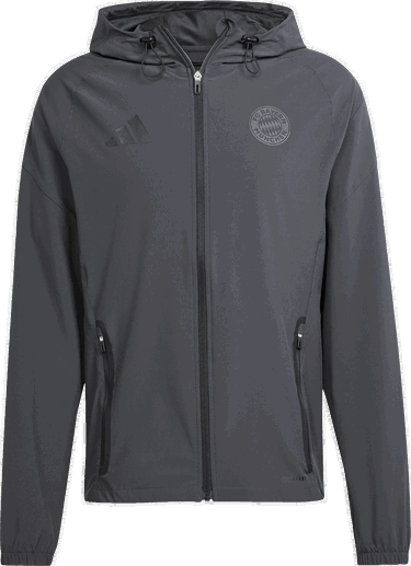 Комплект adidas Originals FC Bayern Munich Hooded Jacket Черно | jw4674, 1