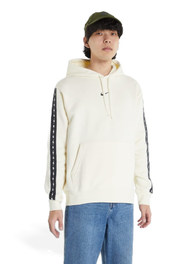 Суитчър Nike Fleece Pullover Hoodie Бяло | DM4676-113