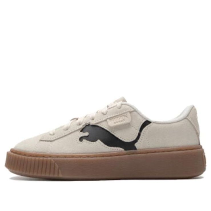 Кецове и обувки Puma Suede Platform Бежово | 397233-02