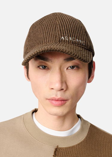 Шапка с козирка AXEL ARIGATO Arigato Knitted Cap Кафяво | X3557001, 6