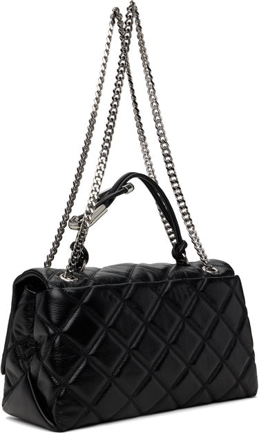 Дамска чанта Marc Jacobs Marc Jacobs The Quilted Dual Convertible Shoulder Bag Черно | 2S5HCR007H02, 2