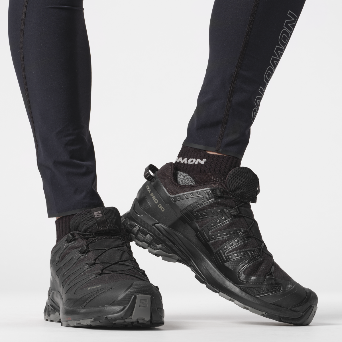 Кецове и обувки Salomon XA PRO 3D V9 WIDE GTX Черно | l47277000, 1