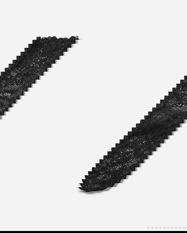 Чорапи UNDERCOVER Lace Ankle Socks Черно | UC1E1L04 BLACK, 1