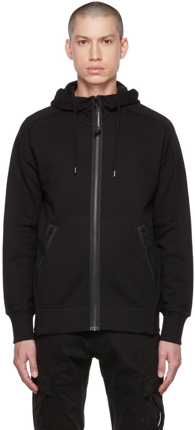 Суитчър C.P. Company Goggle Hoodie Черно | 13CMSS082A-005086W, 0