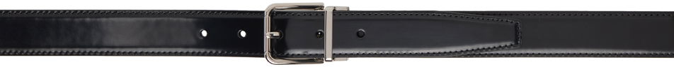 Колани Dolce & Gabbana Black Leather Belt Черно | BC4703AD558, 0