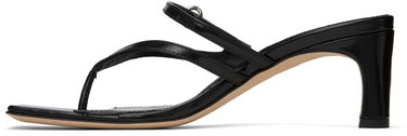 Аксесоари Aeyde Aeyde Giselle Heeled Thong Sandals Черно | A11-HS-GLIS55TB27-SS24-800-028, 2