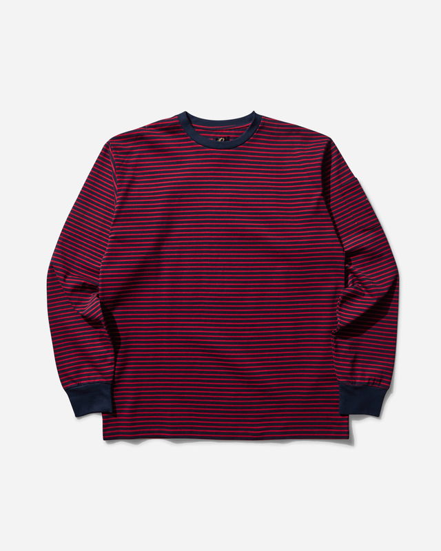 Striped Crewneck Longsleeve T-shirt