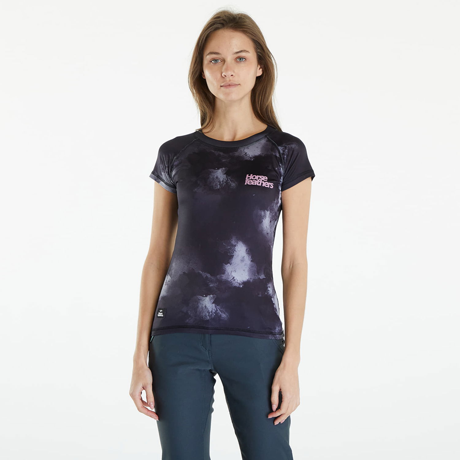 Тениска Horsefeathers Vala Top Grayscale Черно | TW026B, 0