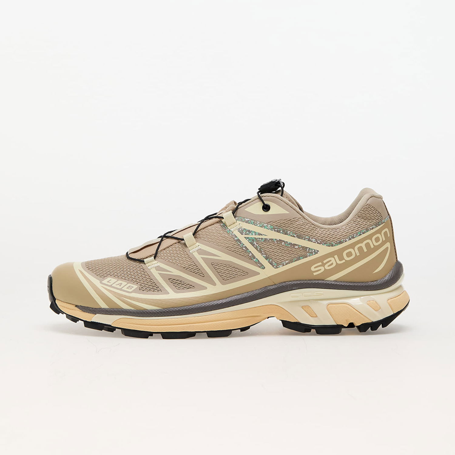 Кецове и обувки Salomon XT-6 Mindful White Pepper/ Transparent Yellow/ Falcon Бежово | L47467100, 0