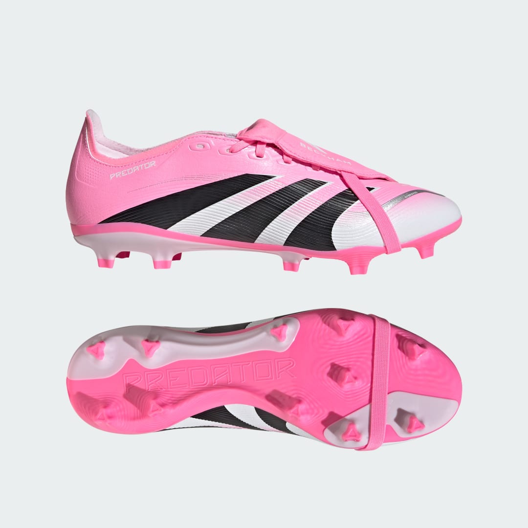 Кецове и обувки adidas Performance Predator League Fold-Over Tongue Firm Ground Розово | JI1113, 0