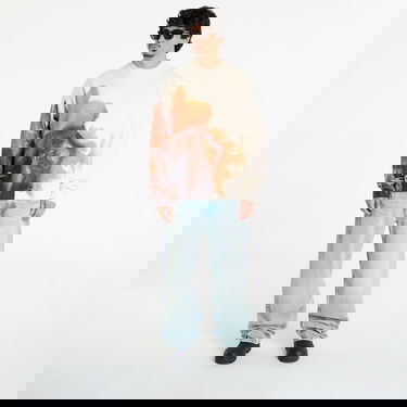 Пуловер Y-3 Y-3 Graphix Knit Crew Sweater Бяло | JX7332, 4