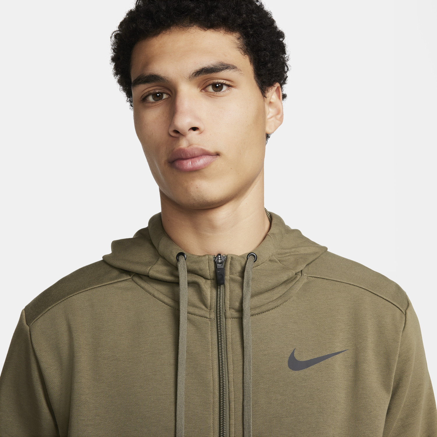 Суитчър Nike Dry Dri-FIT Zip-Up Hoodie Зелено | CZ6376-222, 1